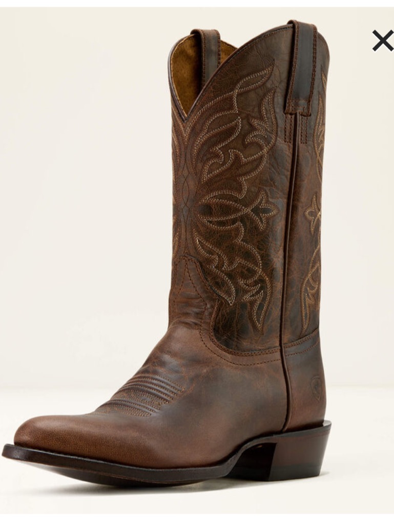 Men's Ariat Maverick Brown Leather Western Boots